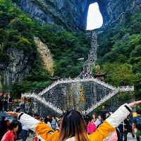 “ Heaven’s Gate” at Tianmen Mountain