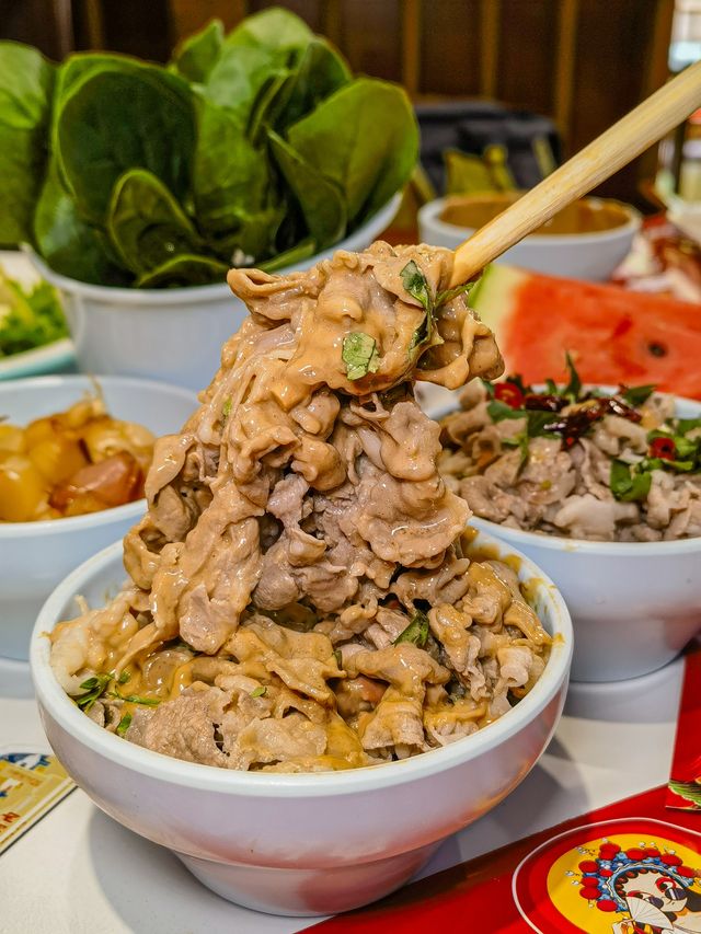 京城北邊嘅老北京涮肉館！好香啊！