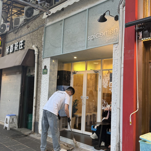 상하이 비가와도 웨이팅이 있는 젤라또 맛집🍨