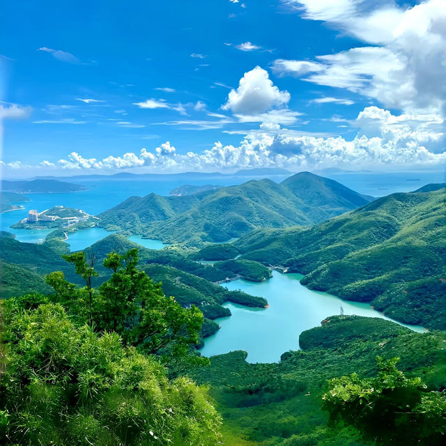 澳門跨境香港交通打卡｜港島徑畢拿山：抹茶蛋糕味的天空之城🍃