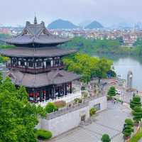 【君嶼酒店】躺在床上看漓江江景