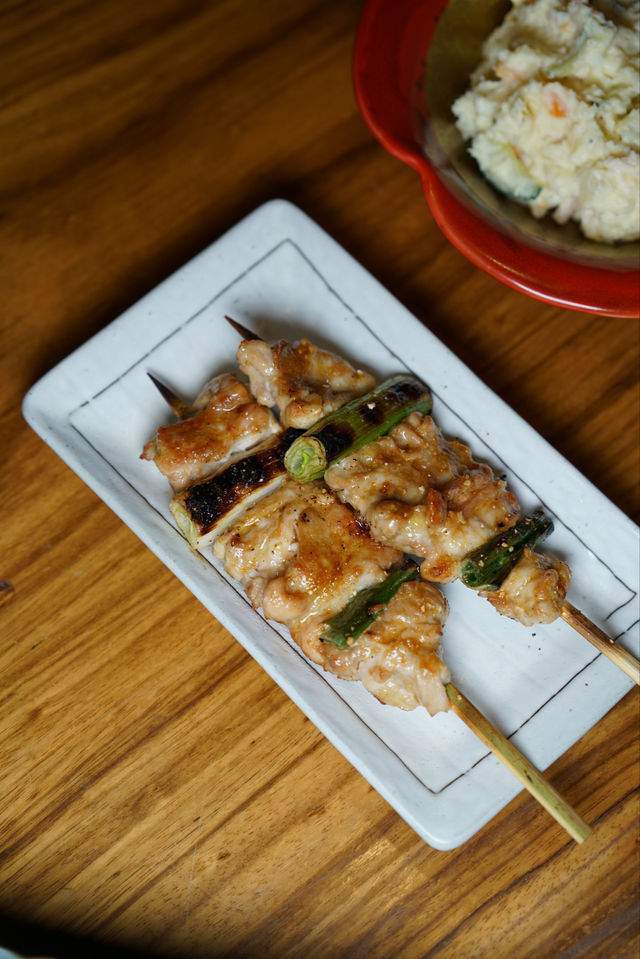 團結新里的老牌日料 各式燒鳥小菜好食