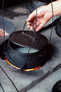 清遠特色農莊·柴火鼎鍋飯真係好香！先至28蚊！