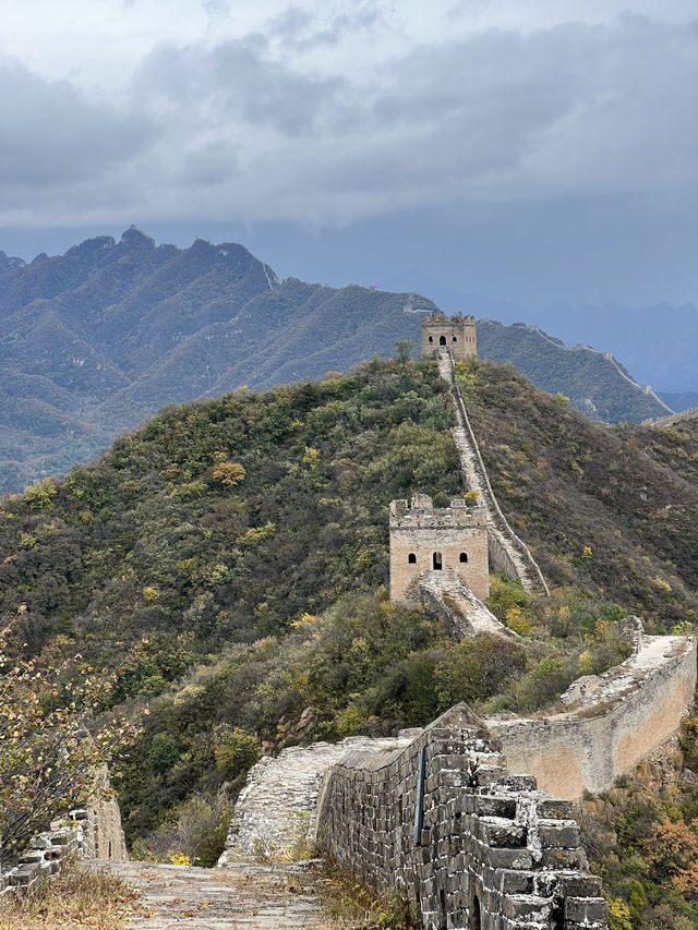 Quiet Sunset Hike on the Great Wall 🌅