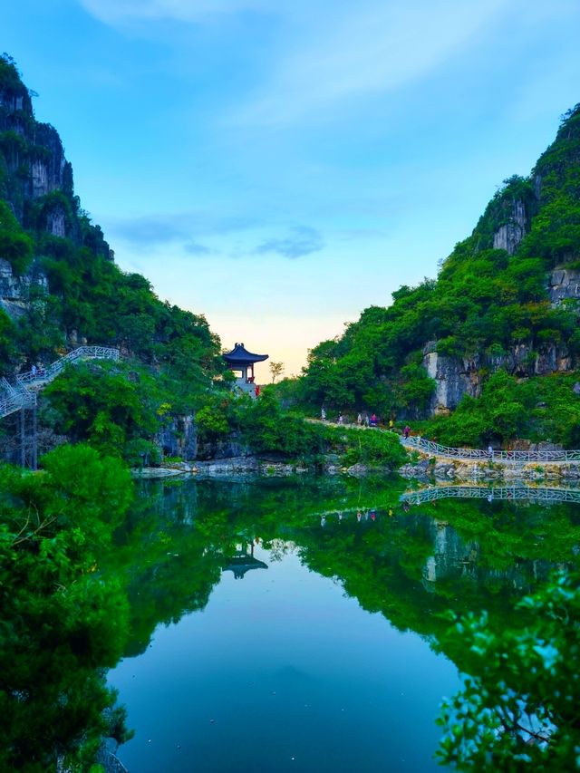 探秘武宣八仙天池,感受仙境之美! 探秘武宣八仙天池,感受仙境之美!