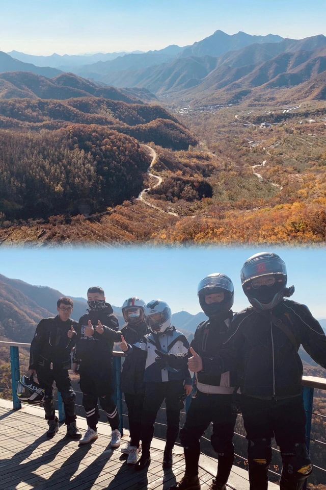 騎上心愛的小摩托，打卡懷柔最美鄉村公路