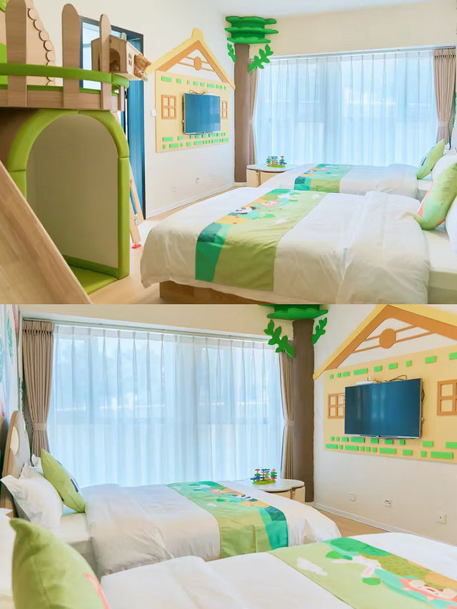 親子必住鯨魚主題房帶娃度假首選! 親子必住鯨魚主題房帶娃度假首選!