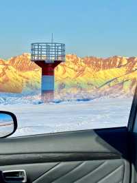 賽里木湖｜冬日限定·天空之鏡Live圖直出！#賽里木湖藍