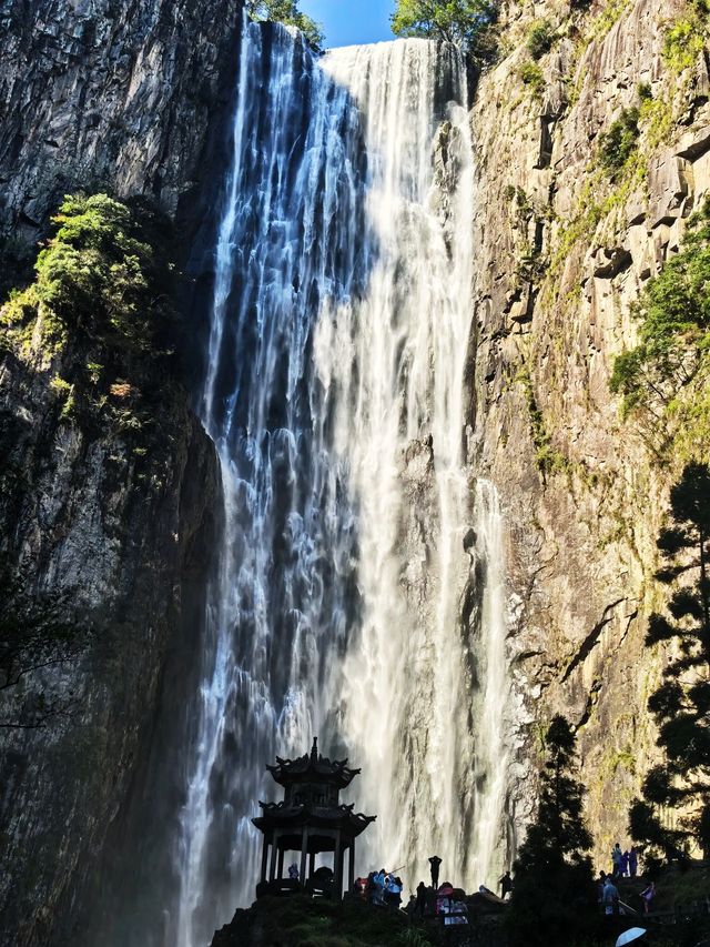 文成百丈漈仙氣滿滿 文成百丈漈仙氣滿滿