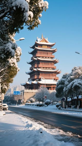 Mianyang Snow Viewing and Hot Spring Dual Guide