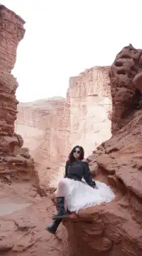 大美新疆之闖入溫宿大峽谷紅色世界