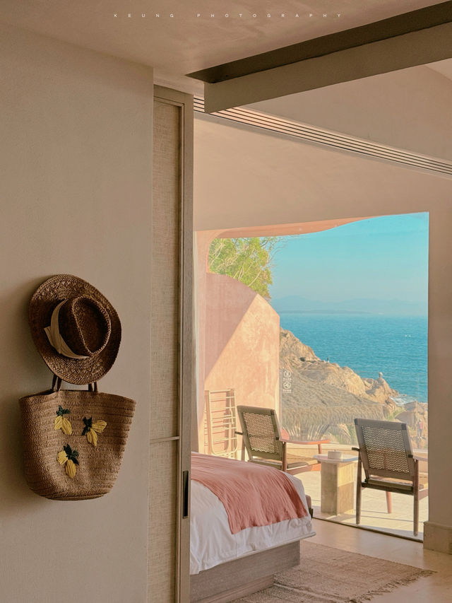 深圳松善｜住進紅牆藍海間的隱世美學度假地