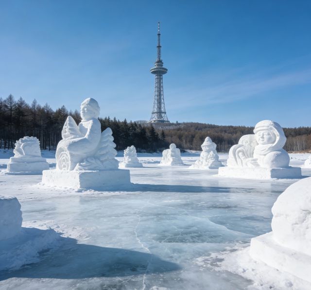 冬日童話不止哈爾濱!長春淨月潭冰雪季,小眾玩法驚艷朋友圈 冬日童話不止哈爾濱!長春淨月潭冰雪季,小眾玩法驚艷朋友圈