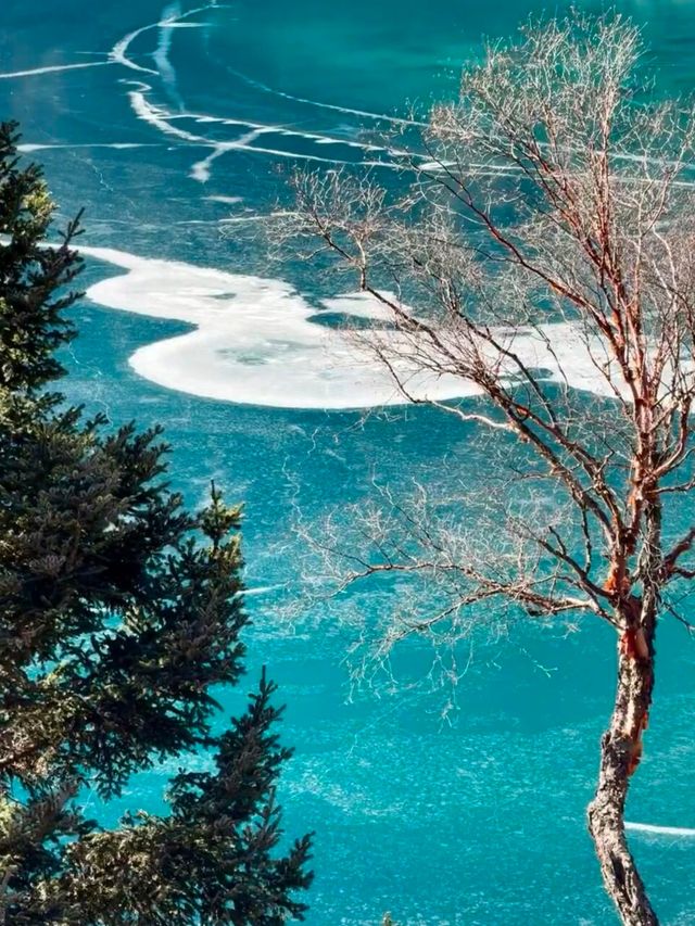 冰凝玉鏡,九寨溝冬日限定暴擊,藍冰琉璃海,美到窒息! 冰凝玉鏡,九寨溝冬日限定暴擊,藍冰琉璃海,美到窒息!