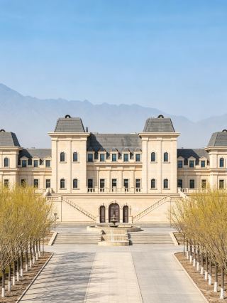 贺蘭山の麓にあるフランス風の秘境、美賀荘園