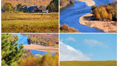 Autumn in the Greater Khingan Mountains is a once-in-a-lifetime experience! It's like God spilled a palette of colors here! — traveler post in Huma