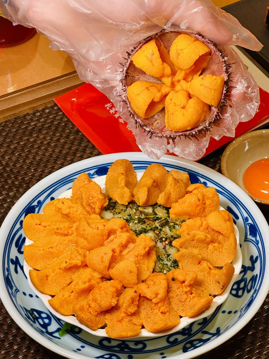 興海頂級且氣氛佳的日式餐廳  海膽飯超級美味