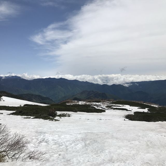 潔白的雪走廊 — 乘鞍高原