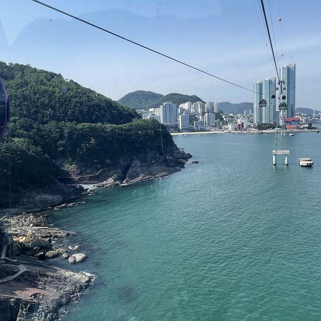 부산의 아름다운 바다를 케이블카 타면서 볼 수 있는 곳, 송도 해수욕장