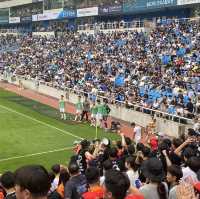 선수들의 열정을 가까이서 느끼다, 인천축구전용경기장