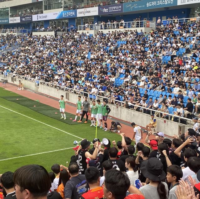 선수들의 열정을 가까이서 느끼다, 인천축구전용경기장
