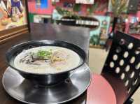 福岡・博多区。1日限定10食の超濃厚豚骨黒龍スペシャルラーメンあります『黒龍らーめん』