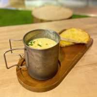 朗豪坊商場內有Campsite !?⛺️ 自己燒棉花糖😂