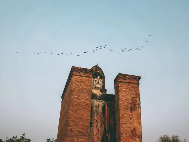 遊泰國🇹🇭素可泰的瑪哈泰寺