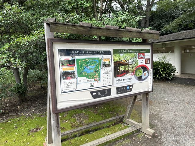 東京・文京区。江戸二大庭園の一つ『六義園』