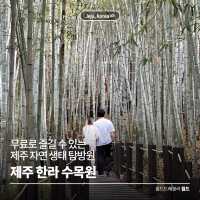 무료로 즐길 수 있는 자연생태 탐방원 🌴 한라수목원