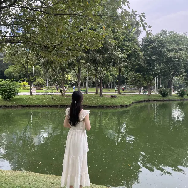 초록초록한 방콕 현지인들이 즐겨 찾는 룸피니공원