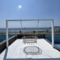 🇰🇷 Sun & Moon Resort rooftop pool