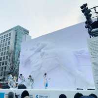 札幌 札幌観光 2023さっぽろ雪まつり西7〜5丁目の大雪像