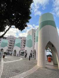 閒逛鳳德公園，巧遇小小繡球花圃 