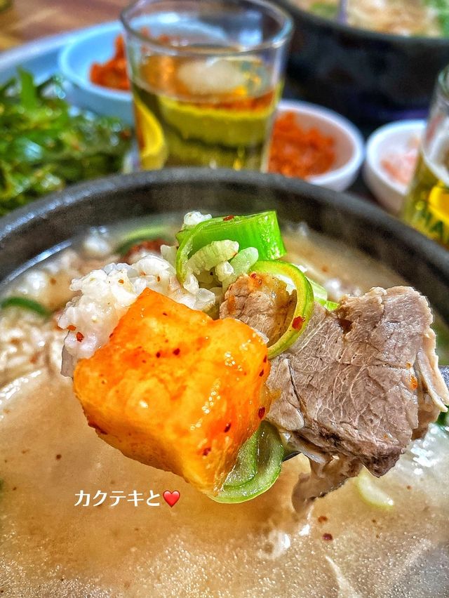 【韓国旅行】釜山と言えば”デジクッパ🐷”‼️人気観光地『影島』の地元人気店‼️