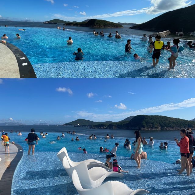 大灣區😎無邊際海景酒店泳池