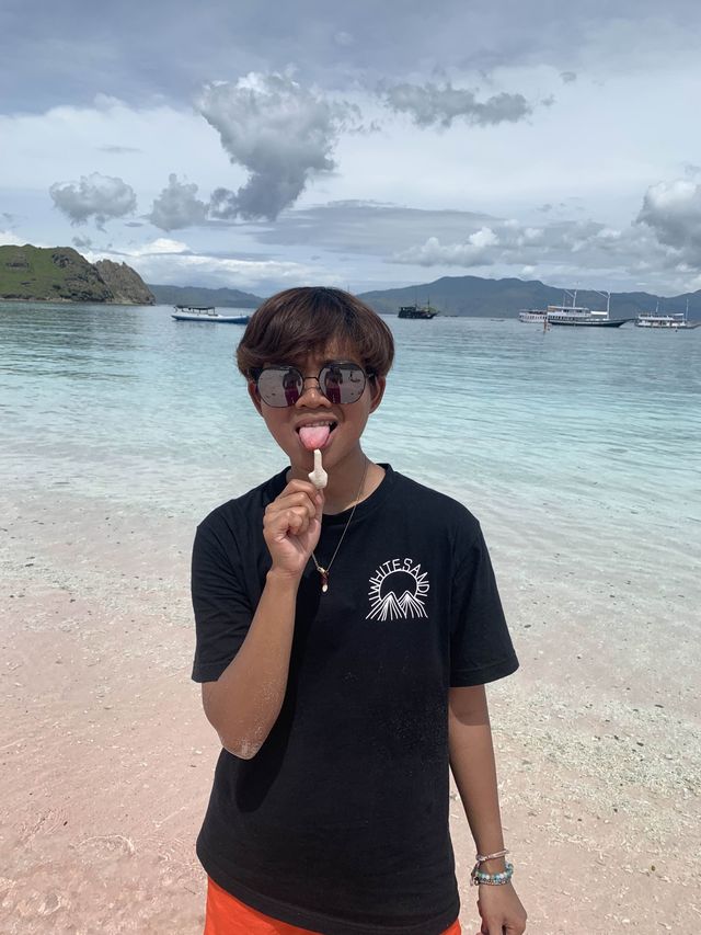 ย้อนเวลาไปอินโดเดือนธันวา : Pink Beach