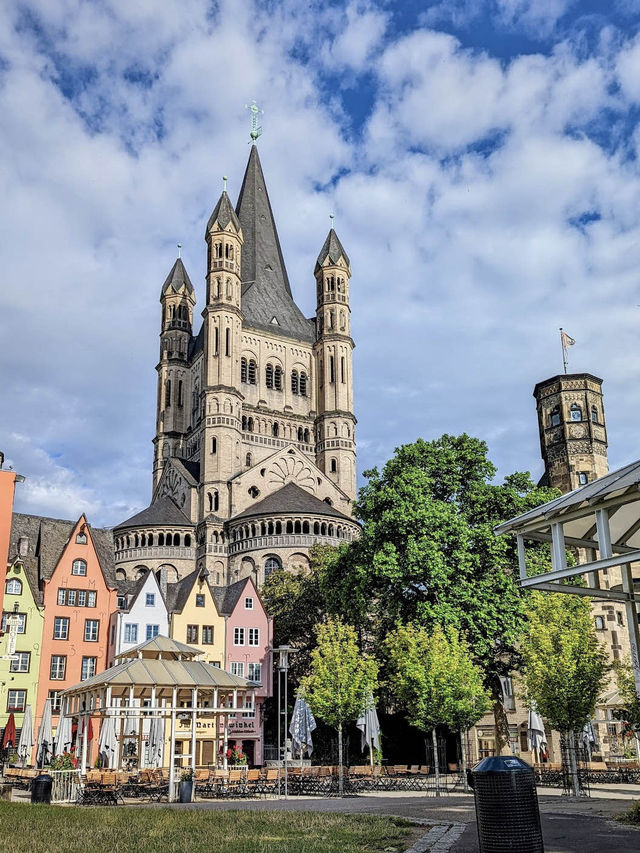 A Timeless Beacon on the Rhine ⛪️ 