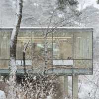 Discover a tranquil haven in a snow