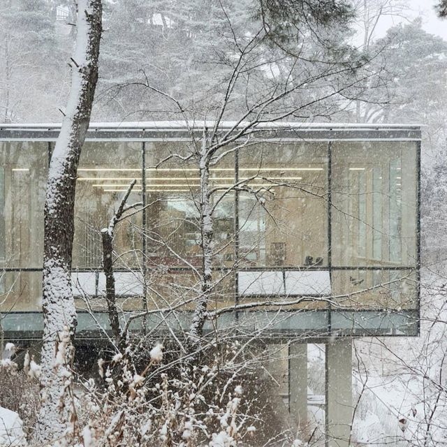 Discover a tranquil haven in a snow