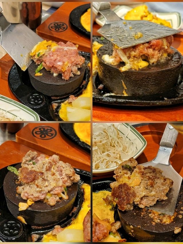 深水埗特色石燒和牛漢堡扒