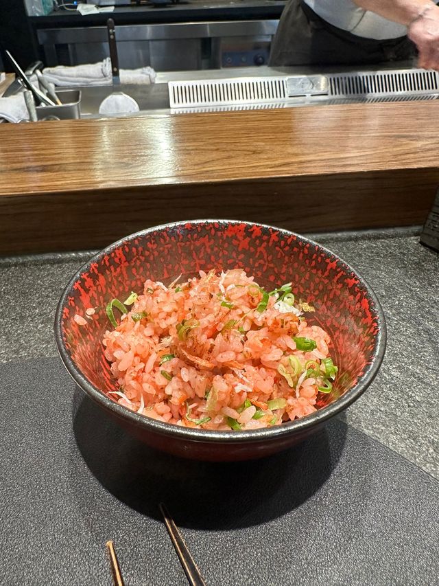 日本師傅親自烹調鐵板燒  A4和牛融化大滿足