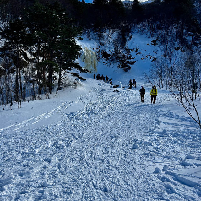 Amazing snow mountain climbing experience🏔️