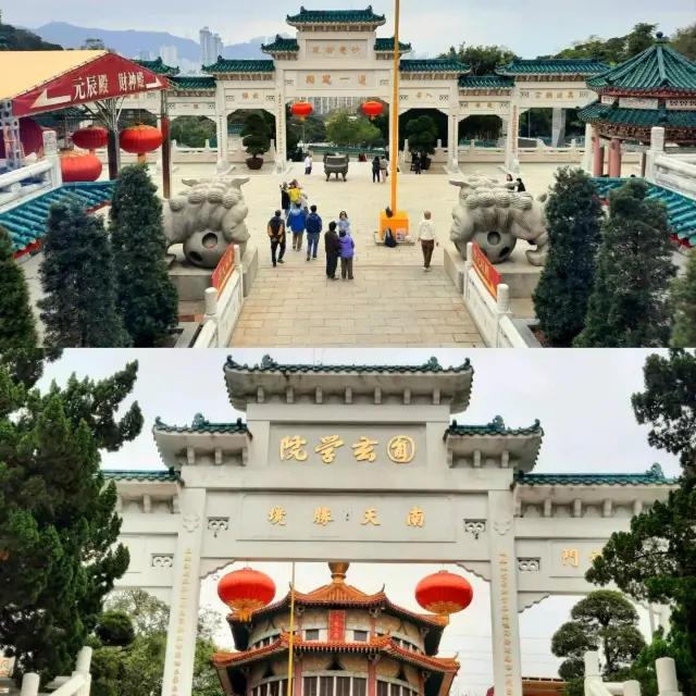 Embracing the spiritual energy of this temple😇