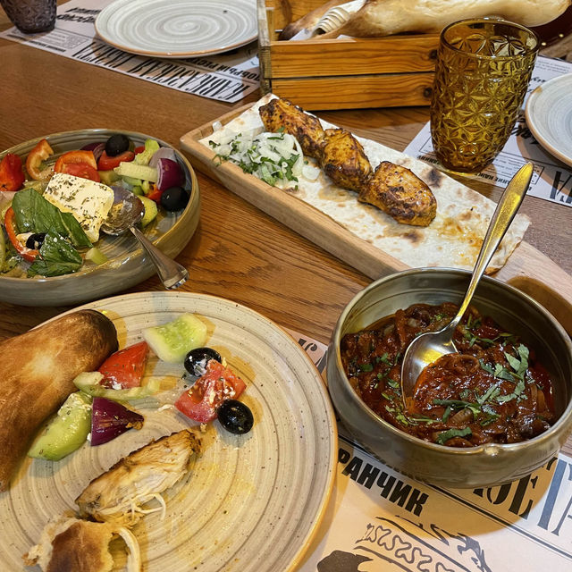 Quality food and atmosphere in Yerevan 