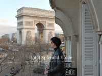 Hôtel Splendid Etoile โรงแรมที่เห็นวิวประตูชัยสวยที่