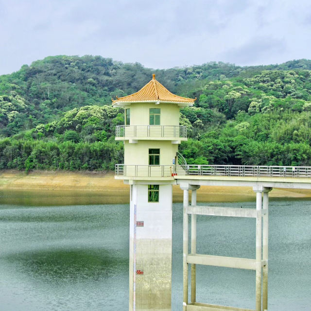 【臺北景點】仁義潭水庫：山水畫捲