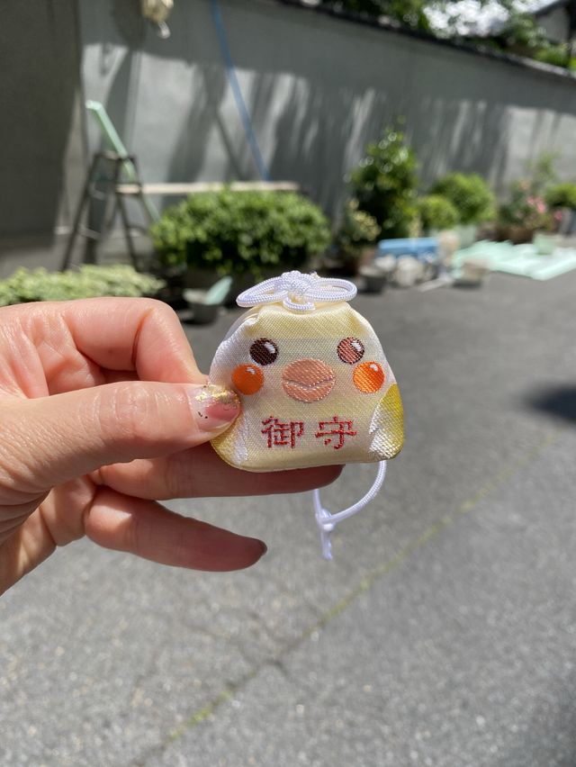 【京都】インコのお守りが可愛い