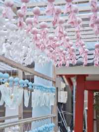 【愛知】無料かよ‼️毎月違う花手水が楽しめる😍6月は紫陽花✨映えに力入れてる神社⛩️