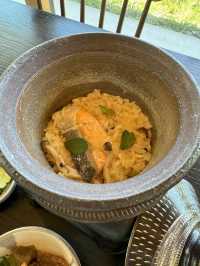 【福岡カフェ】宝珠山の棚田を眺めながら、のんびりと土鍋ご飯はいかが？🍚